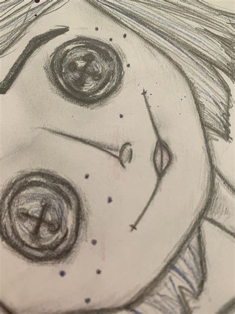 Enchanting Coraline Button Eyes Artwork