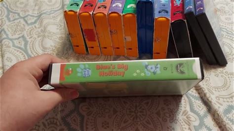 My Blues Clues Vhs Dvd Collection 2023 Edition Youtube