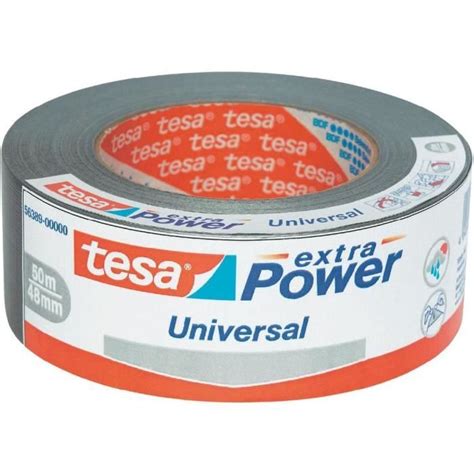 TESA Ruban de réparation Toilé Extra Power Universal 50m x 50mm