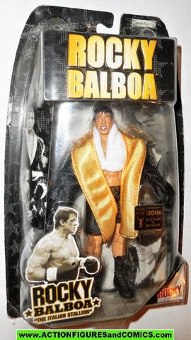 ROCKY action figures ROCKY BALBOA vs Mason Dixon Line jakks pacific mo ...