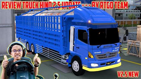 Review Truck Hino Update V2 5 By RTGD Team YouTube