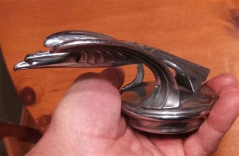 Original 1931 1932 Chevrolet Eagle Radiator Cap Mascot Hood Ornament