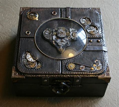 Steampunk Box Project On Craftsy Steampunk Steampunk Items