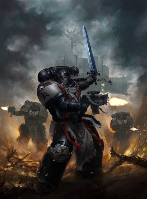 Warhammer 40 000 Space Marines Black Templars Blood Angels