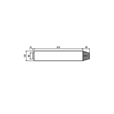 Hot Water Units Spares Rinnai Rinnai Horizontal Flue Terminal For