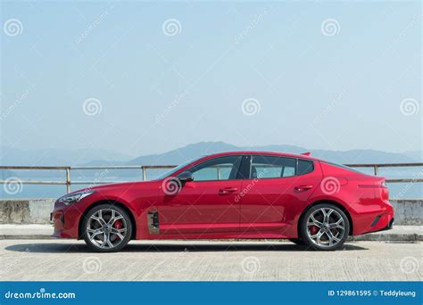 Hyundai Stinger GT 2018 Test Drive Day Editorial Image - Image of ...