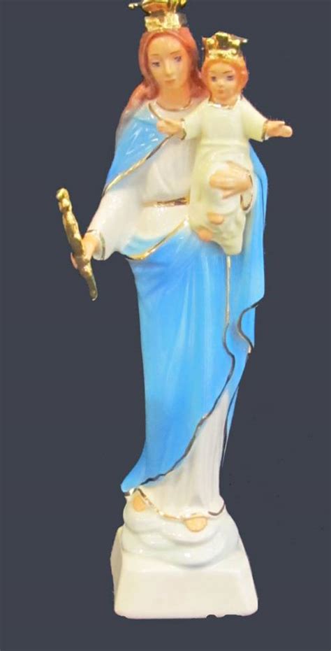 Our Lady, Help of Christians Ceramic Statue