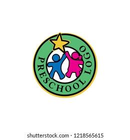 Preschool Logo Vector Stock Vector (Royalty Free) 1218565615 | Shutterstock