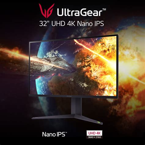 Lg Ultragear Uhd Inch Gaming Monitor Gq B Nano Ips Ms Gtg