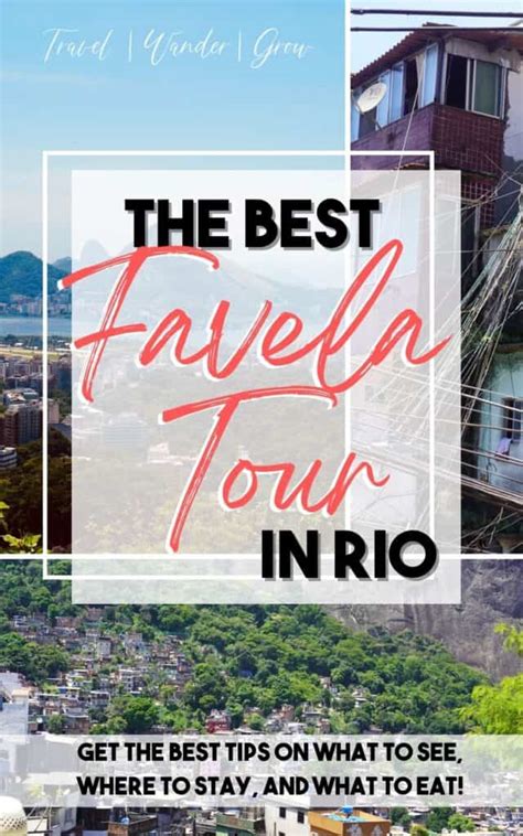 The Best Favela Tour (Rio De Janeiro): Top 3 Options! - TravelWanderGrow