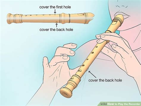 How To Play The Recorder With Pictures Wikihow