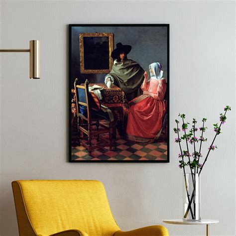 The Wine Glass Ca 1658 1660 Johannes Vermeer Premium Fine Art