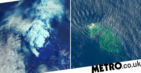 Undersea Volcanic Eruption Creates New Island In The Pacific Metro News