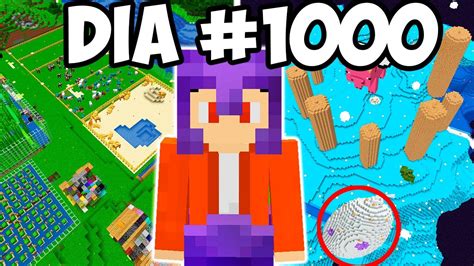 Sobreviví 1 000 Días en Minecraft Hardcore Esto Pasó YouTube