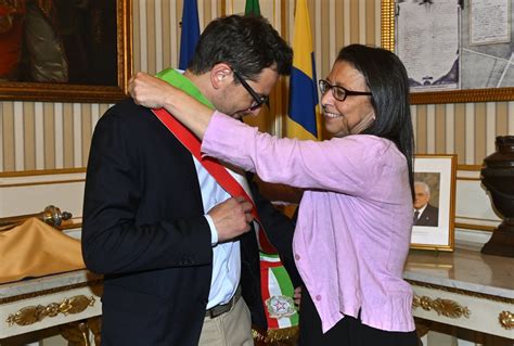 Michele Guerra Sindaco Di Parma La Cerimonia Della Fascia Tricolore