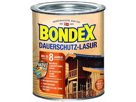 Bondex Dauerschutz Lasur 750 Ml Grau Kaufen Globus Baumarkt