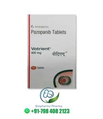 Votrient Pazopanib 400 Mg Tablets 30 S At Rs 17000 Bottle In Surat ID