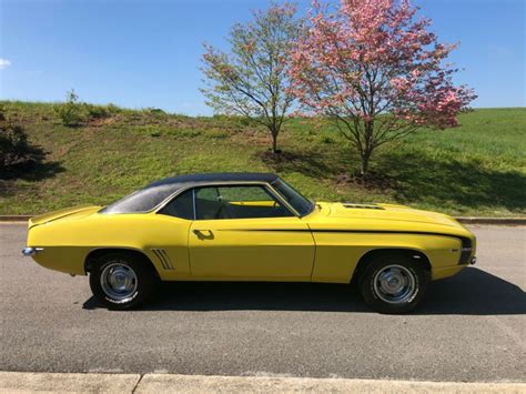 1969 CHEVROLET CAMARO SS 383 4 SPEED RS YELLOW HOUNDSTOOTH FULLY