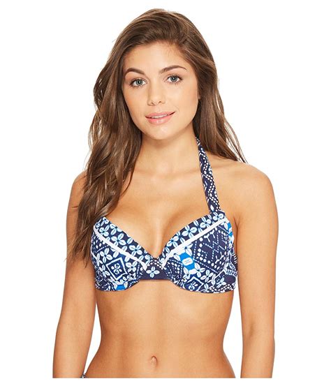 Tommy Bahama Indigo Cowrie Underwire Bikini Top Mare Navy C