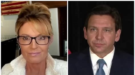 Sarah Palin Offers Advice To DeSantis Stay Out Of Trump S Way In 2024