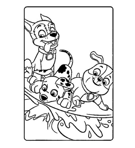 Chase Paw Patrol 10 Coloring Page - Free Printable Coloring Pages for Kids