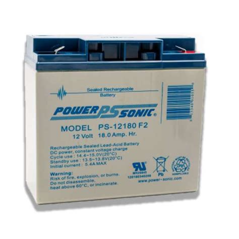 Powersonic V Ah Sla Replacement Battery Nce Empowering Safety