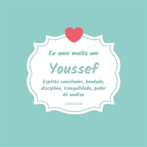 Significado Do Nome Youssef