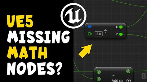 UE5 Missing Math Nodes How To Enable UE4 Math Nodes In Unreal Engine