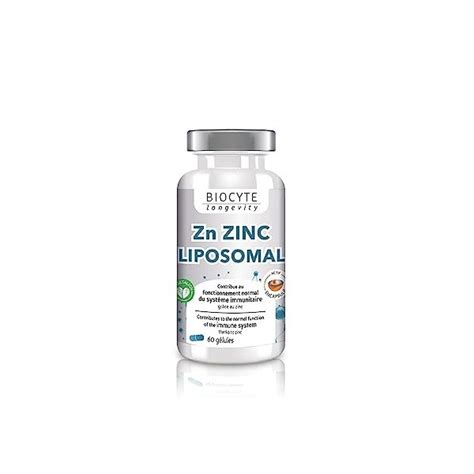 Zinc Liposomé Complément Alimentaire Défenses Naturelles et Beaut