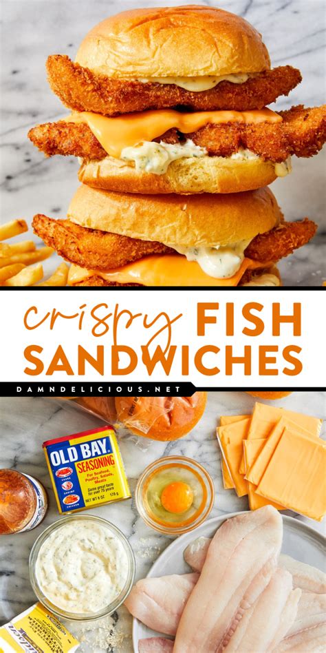 Crispy Fish Sandwiches American Recipes