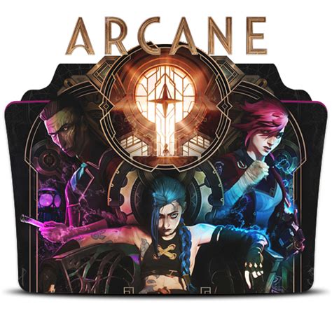 Arcane Tv Series 2021 Folder Icon By Ivors On Deviantart