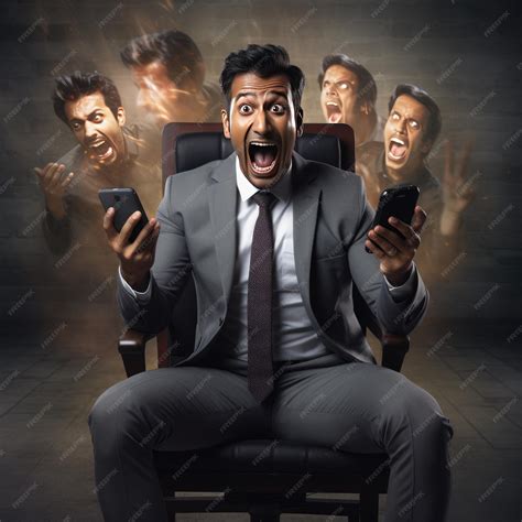 Premium Photo | Behind the Scenes The Dual Identity of an Indian