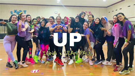 Up Inna X Sean Paul Zumba Zin Mila Pekanbaru Youtube