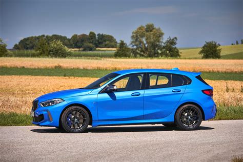 The All New Bmw 1 Series Bmw M135i Xdrive Misano Blue Metallic Rim