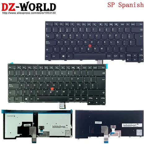 Teclado Espa Ol De Retroiluminaci N SP Para Port Til Accesorio Para