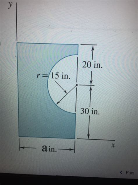 Solved Locate The Centroid Of The Plane Area Shown If A Chegg