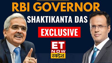 Live Exclusive Conversation Of Rbi Governor Shaktikanta Das With