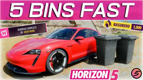 Smash Bins In Seconds Forza Horizon Forzathon Daily Challenge