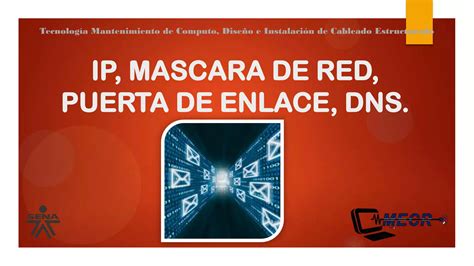 Ip Mascaras De Subred Puerta De Enlace Dns PPT