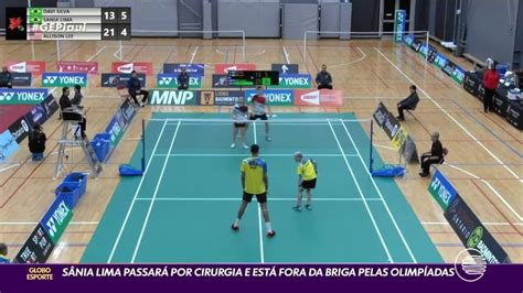 V Deo S Nia Lima Atleta Do Ano No Badminton Far Cirurgia E Est