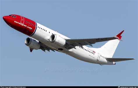 SE RTO Norwegian Air Sweden AOC Boeing 737 8 MAX Photo By Rickard