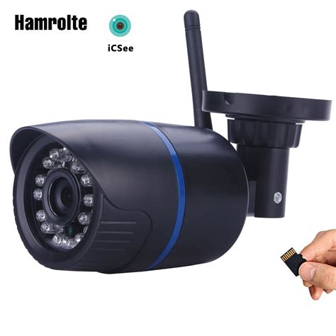 Hamrolte Kamera Wifi Hd P Bullet Wodoodporna Zewn Trzna Kamera