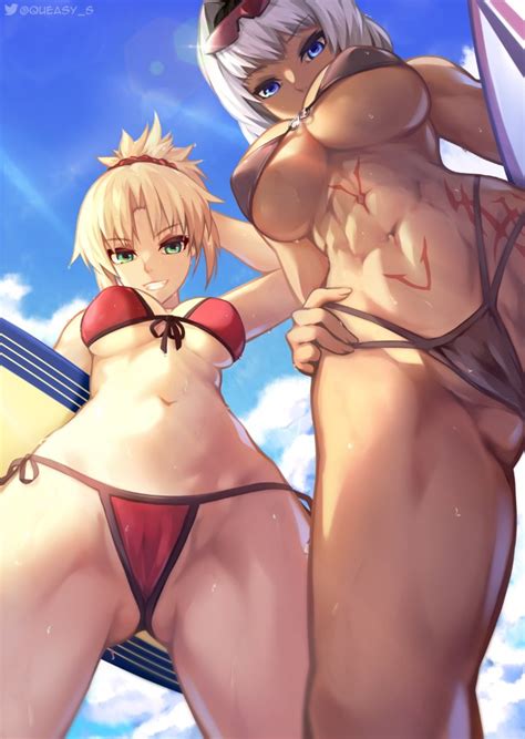 Fate Series Fate Grand Order Caenis Fate Mordred Fate Queasy