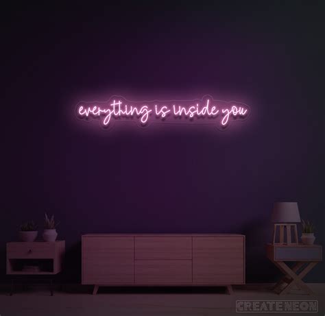 neon sign create neon
