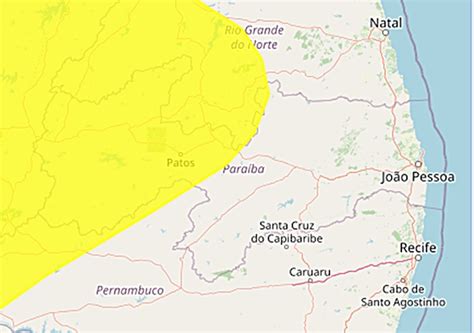 Inmet Emite Alerta Amarelo De Baixa Umidade Para Munic Pios Da