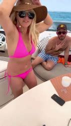 INSTA VID K2S Britney Spears Pink Bikini On A Boat 6 20 2023 Phun Org Forum