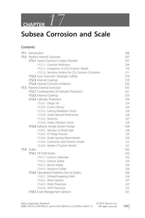 PDF Subsea Engineering Handbook Subsea Corrosion And Scale