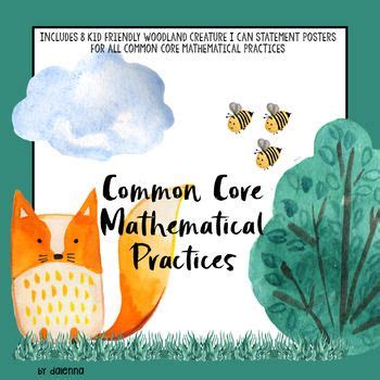 Common Core Mathematical Practices I Can Statements Woodland