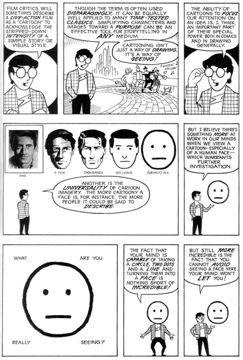 Abstraction In Comics Scott Mccloud Understanding Comics Comics Graphic Book