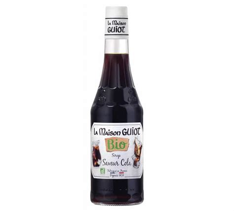 Sirop Guiot Cola Bio All G En Sucre Cl